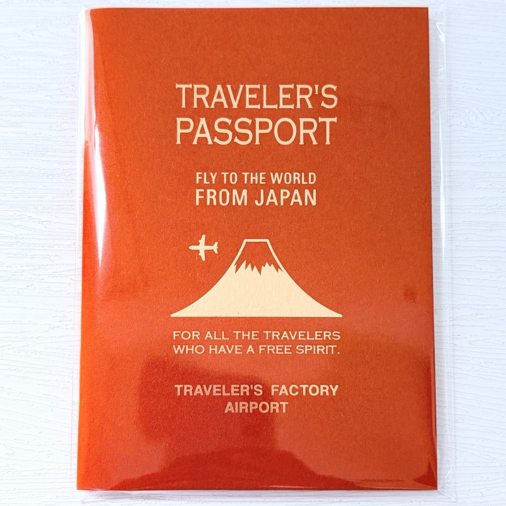 NEW Traveler's Notebook Narita Airport Limited Refill Passport Size JAPAN